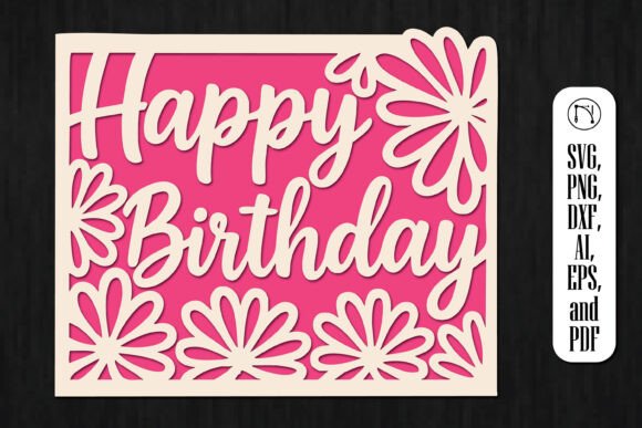 Download Cricut Birthday Gift Card SVG Cut File - Card Collection