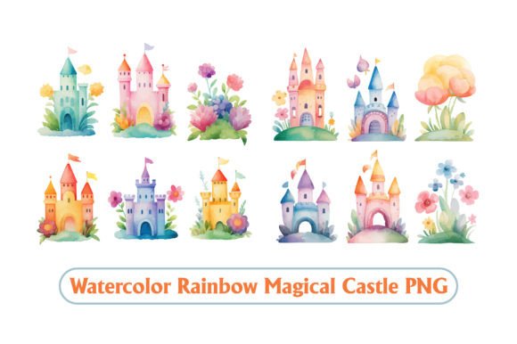 Download Pink and Blue Magic Castle Sublimation - Pink Collection