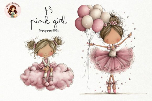 Download Pink Girl PNG Clipart - Pink Collection